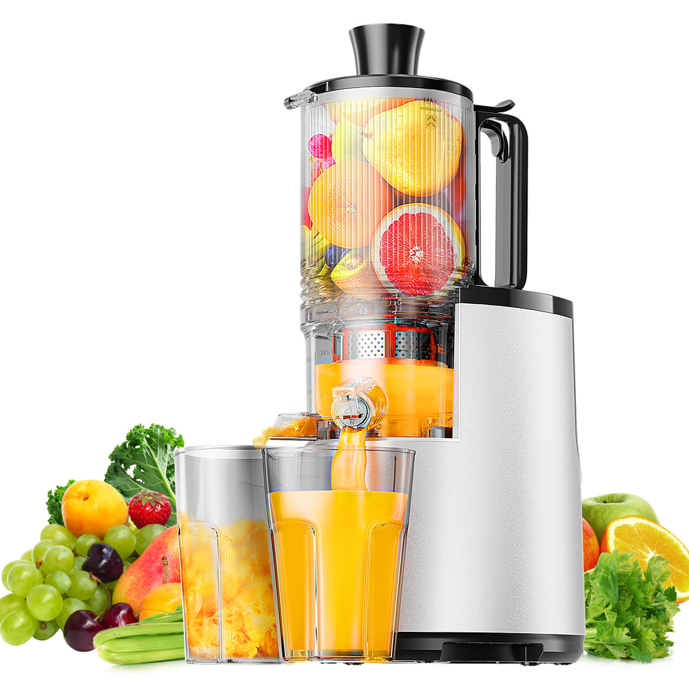 
                      
                        【Silver will be shipped on Aug 10th】EUHOMY Extra Large Feed Chute Slow Masticating Juicer
                      
                    