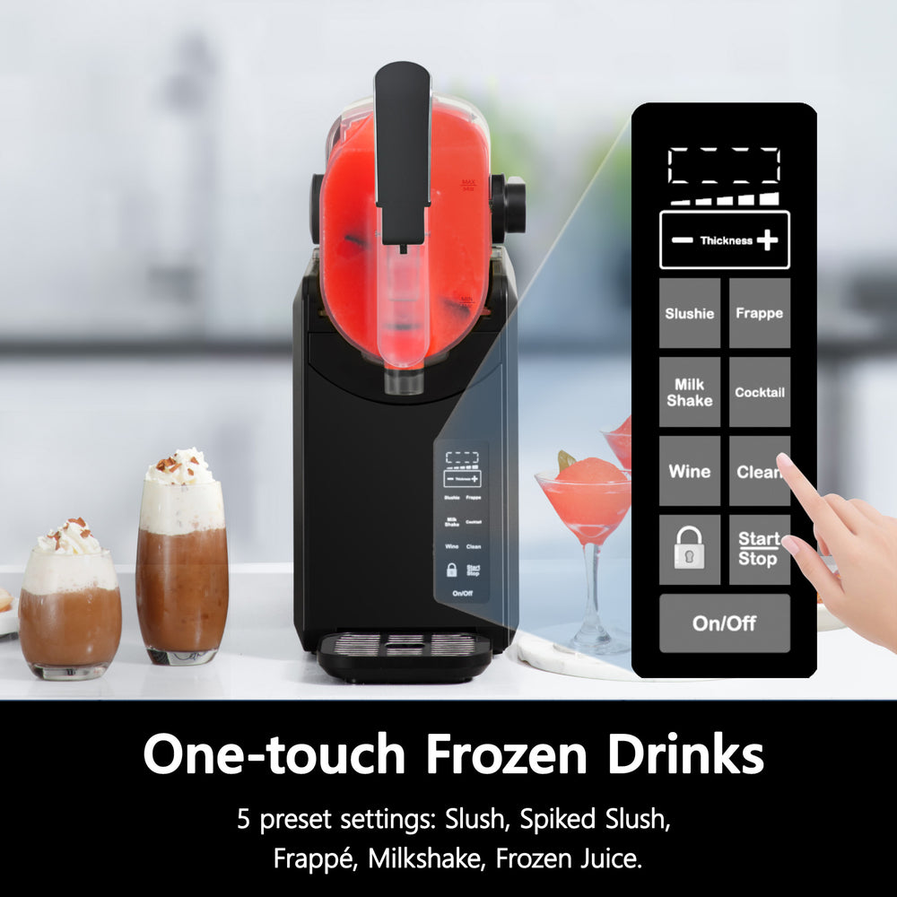 
                      
                        EUHOMY Slushie Machine No Ice Needed,Slushy Machine for Home with Self-Cleaning
                      
                    