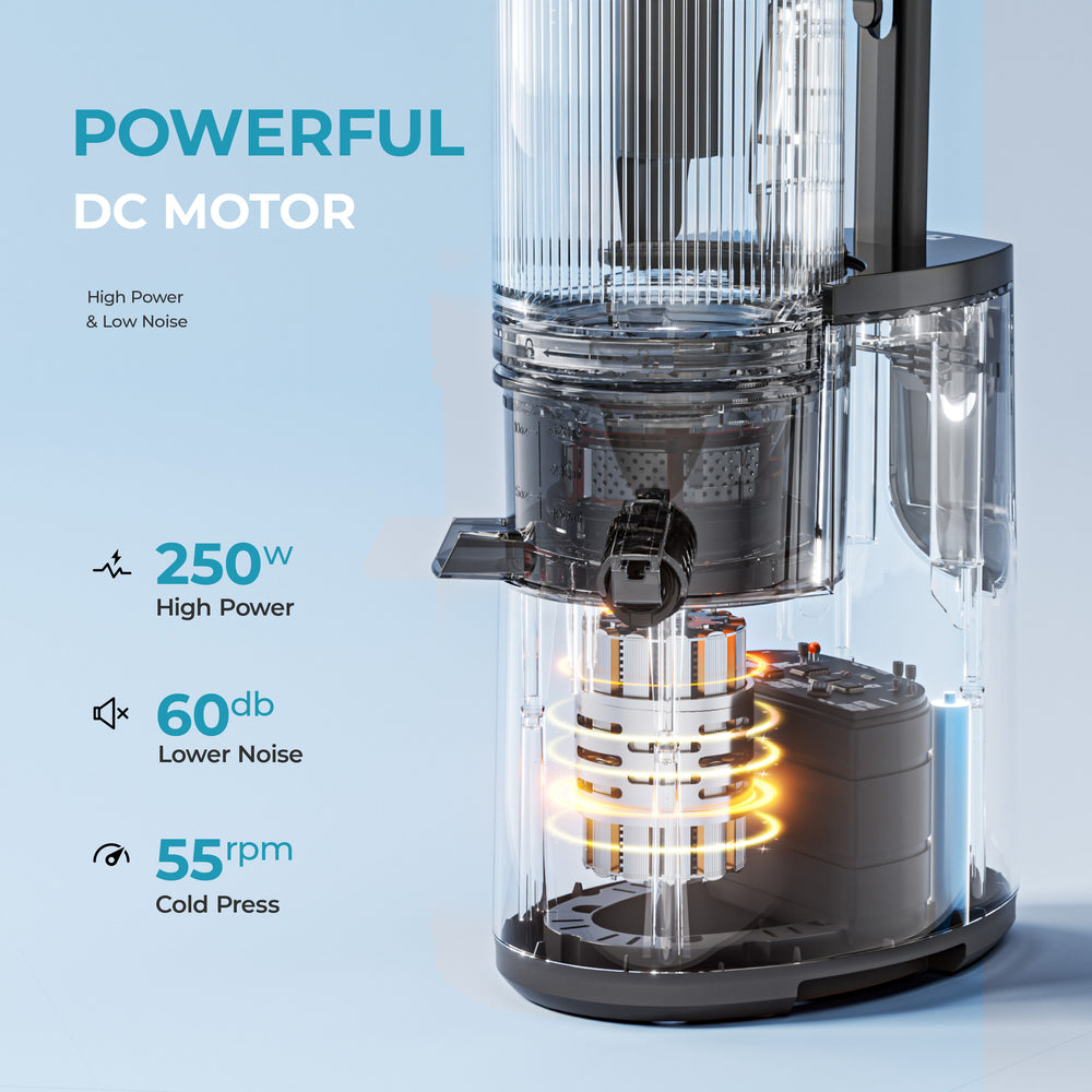 
                      
                        【Silver will be shipped on Aug 10th】EUHOMY Extra Large Feed Chute Slow Masticating Juicer
                      
                    
