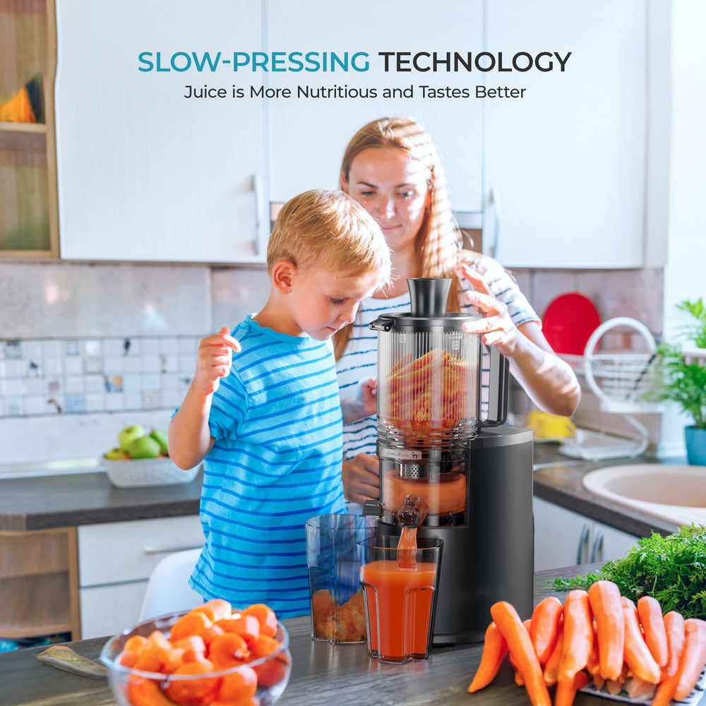 
                      
                        【Silver will be shipped on Aug 10th】EUHOMY Extra Large Feed Chute Slow Masticating Juicer
                      
                    