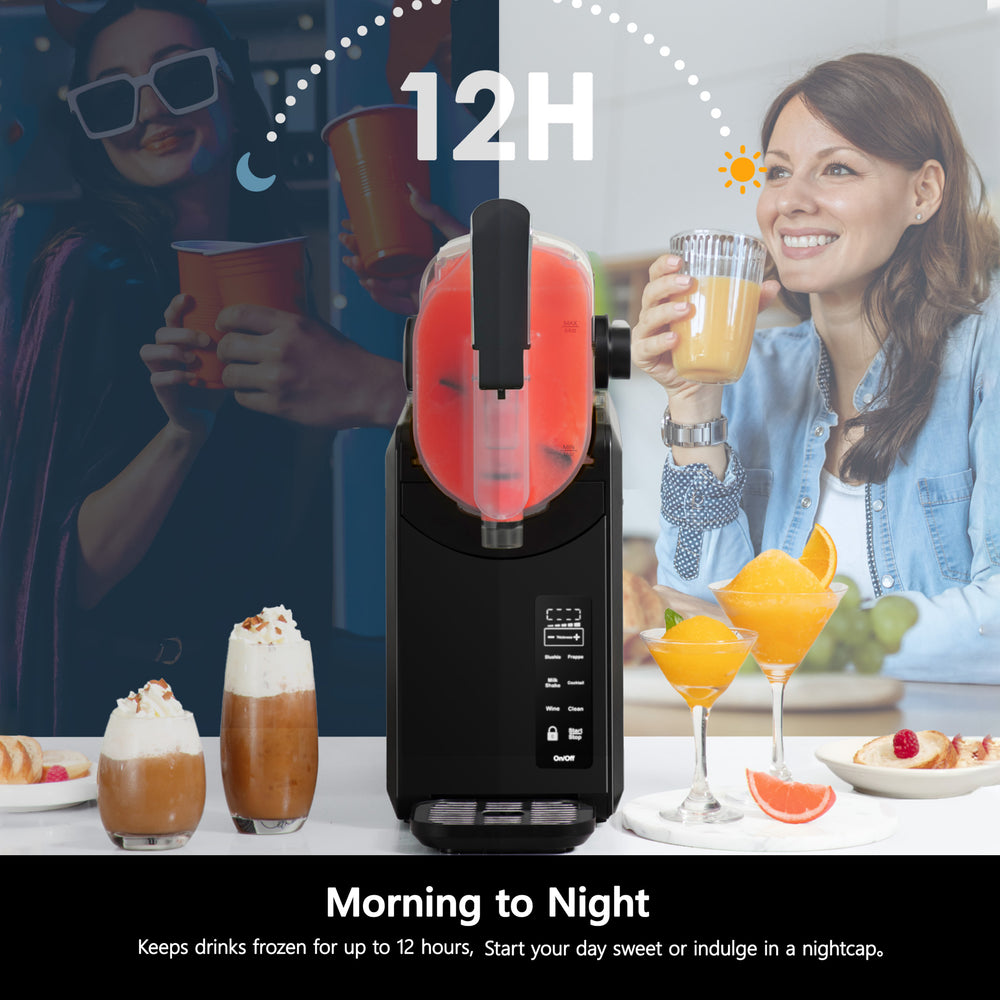 
                      
                        EUHOMY Slushie Machine No Ice Needed,Slushy Machine for Home with Self-Cleaning
                      
                    